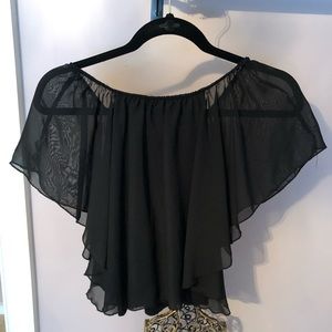 Two off the shoulder tops